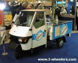 Piaggio Ape Ice Cream Van